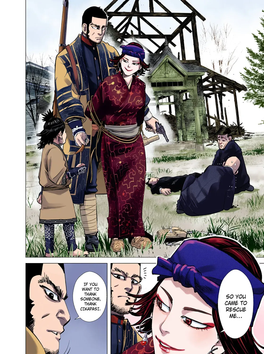 Golden Kamuy (Colored) Chapter 7.1 page 3 - 