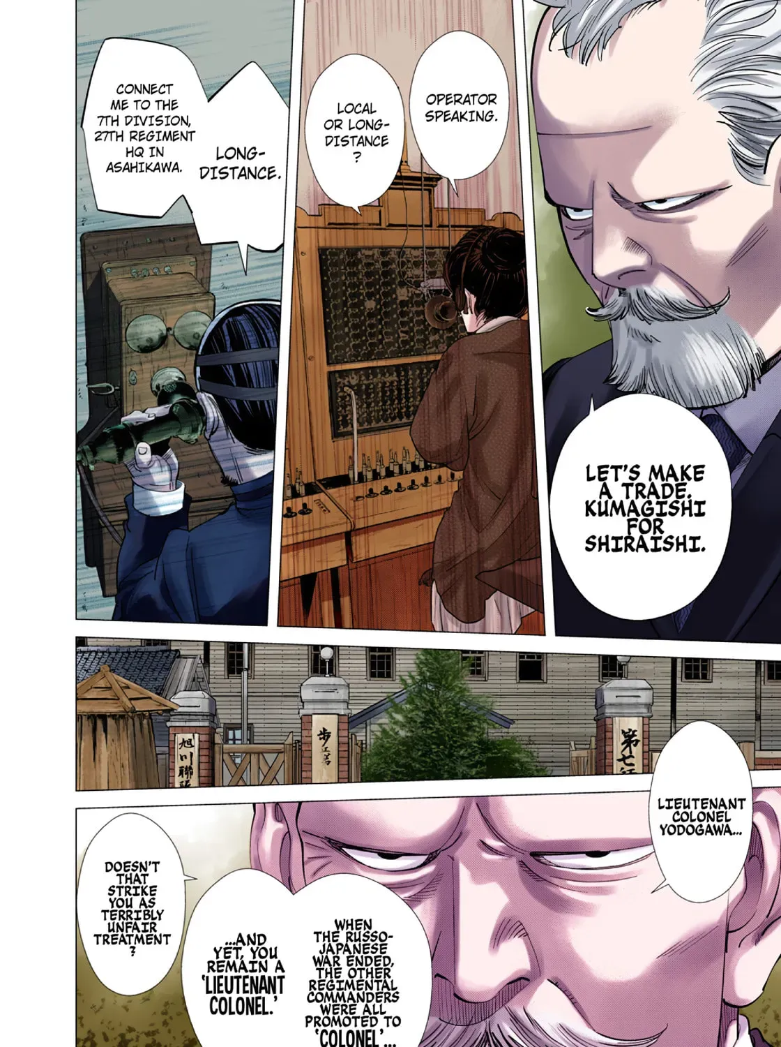 Golden Kamuy (Colored) Chapter 7.1 page 35 - 