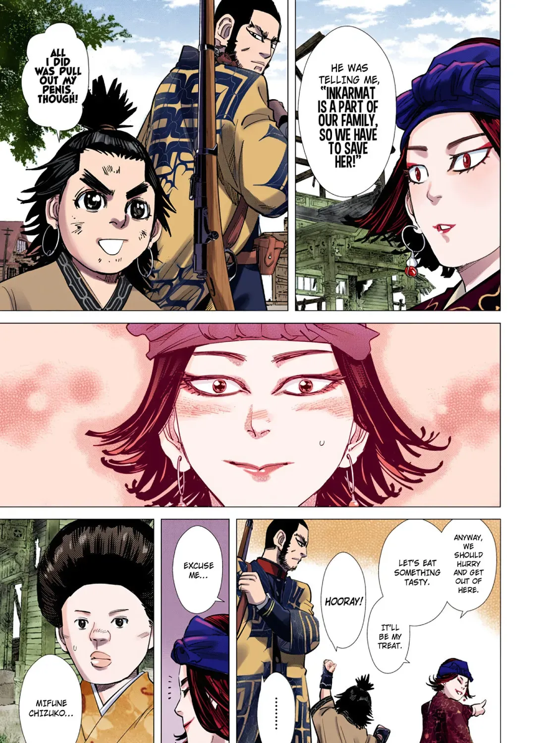 Golden Kamuy (Colored) Chapter 7.1 page 5 - 