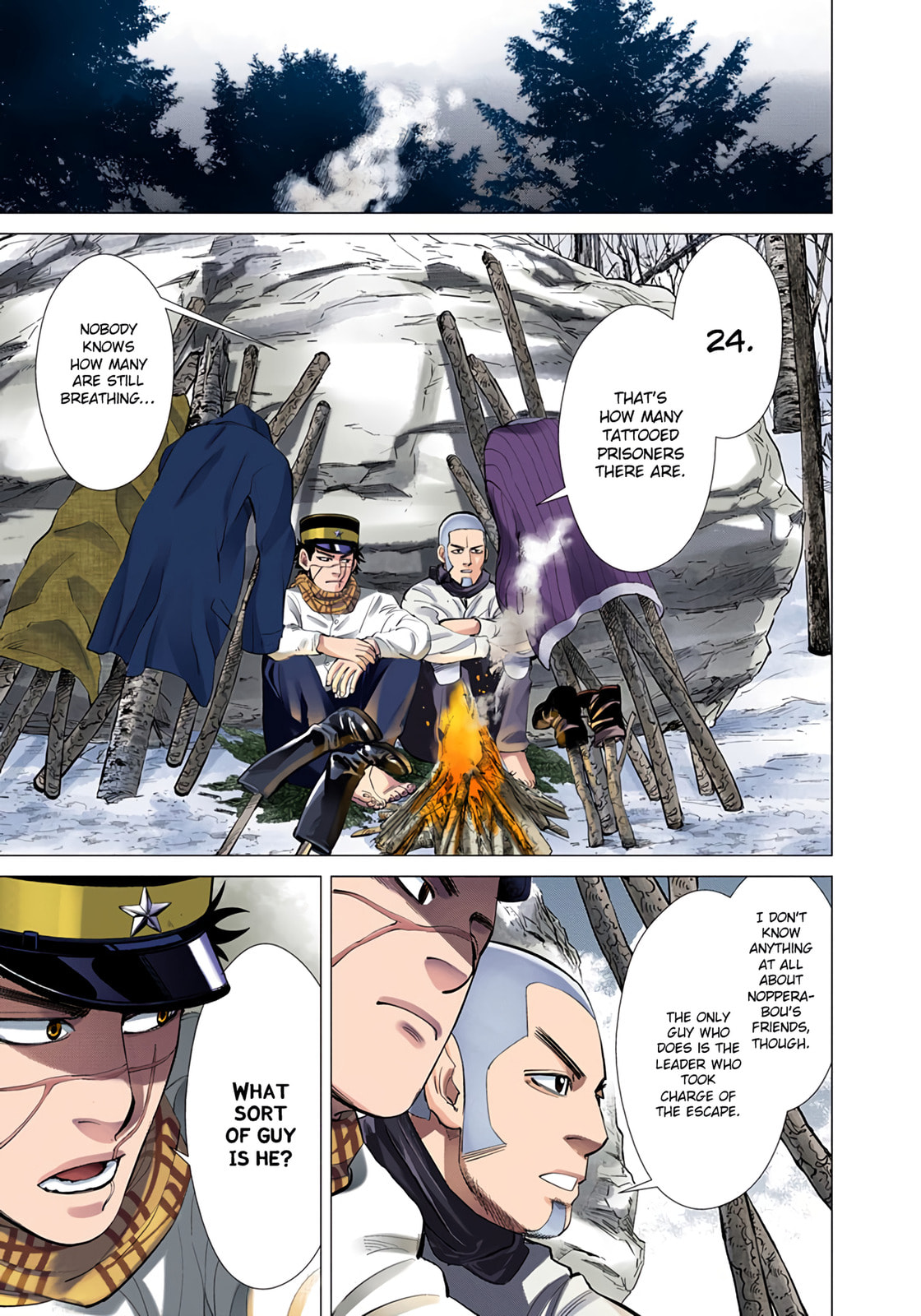Golden Kamuy (Colored) Chapter 7 page 11 - 