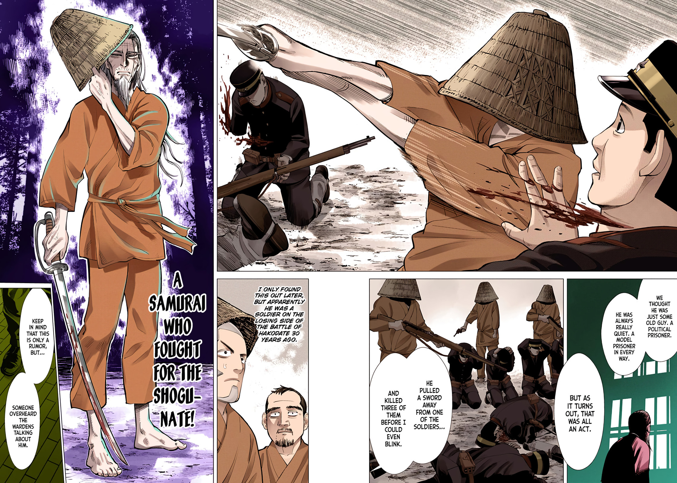 Golden Kamuy (Colored) Chapter 7 page 12 - 