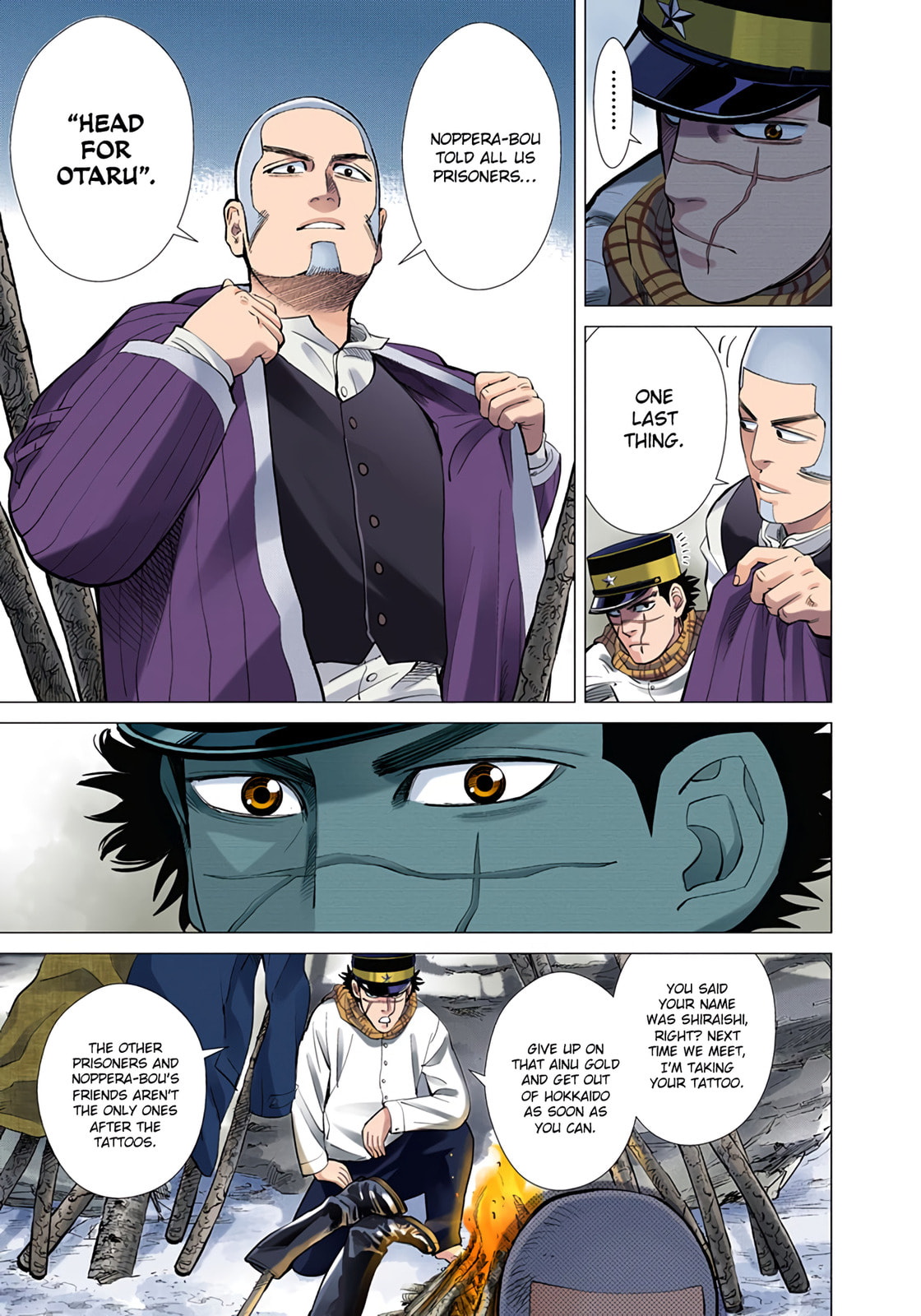 Golden Kamuy (Colored) Chapter 7 page 14 - 