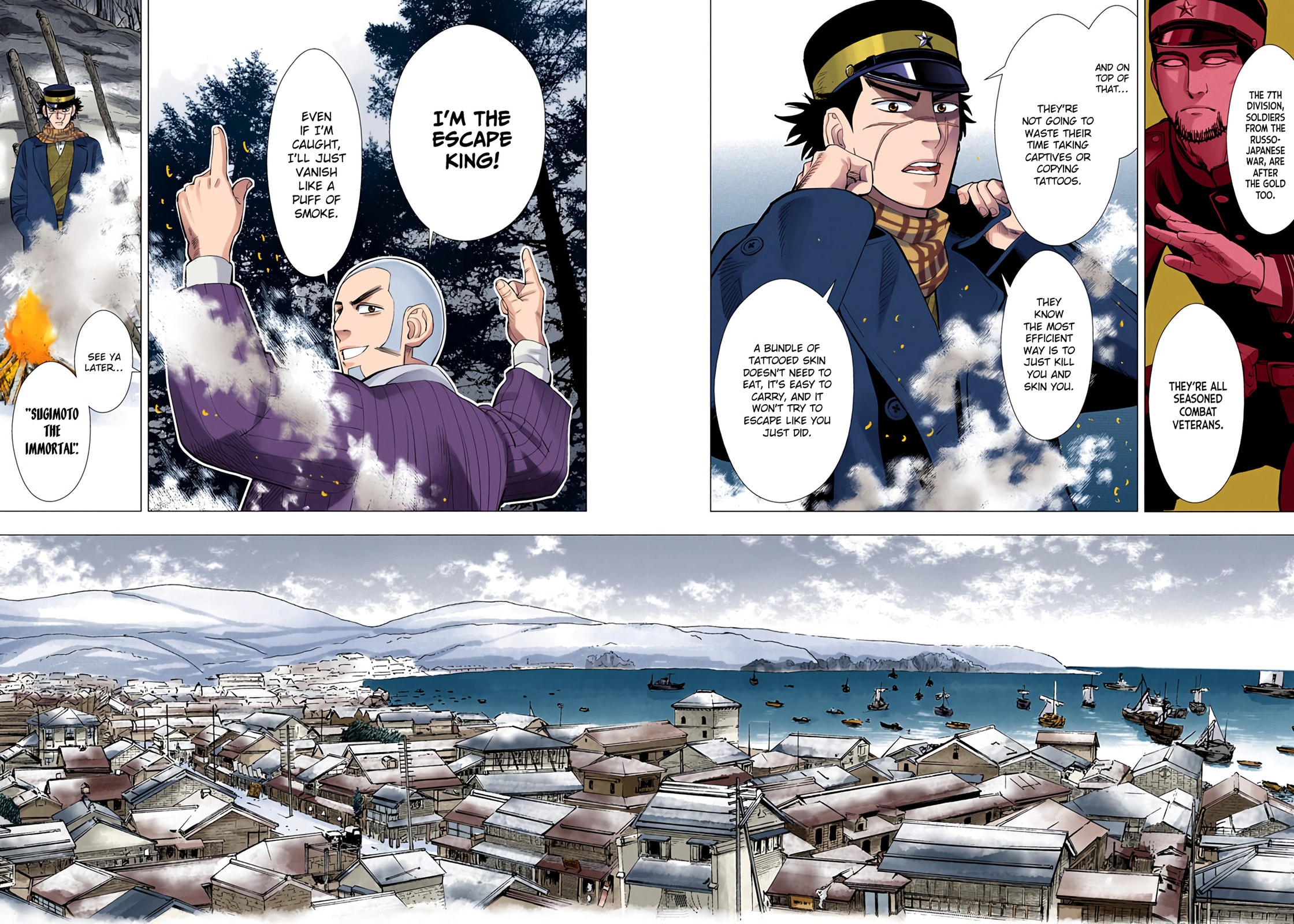 Golden Kamuy (Colored) Chapter 7 page 15 - 