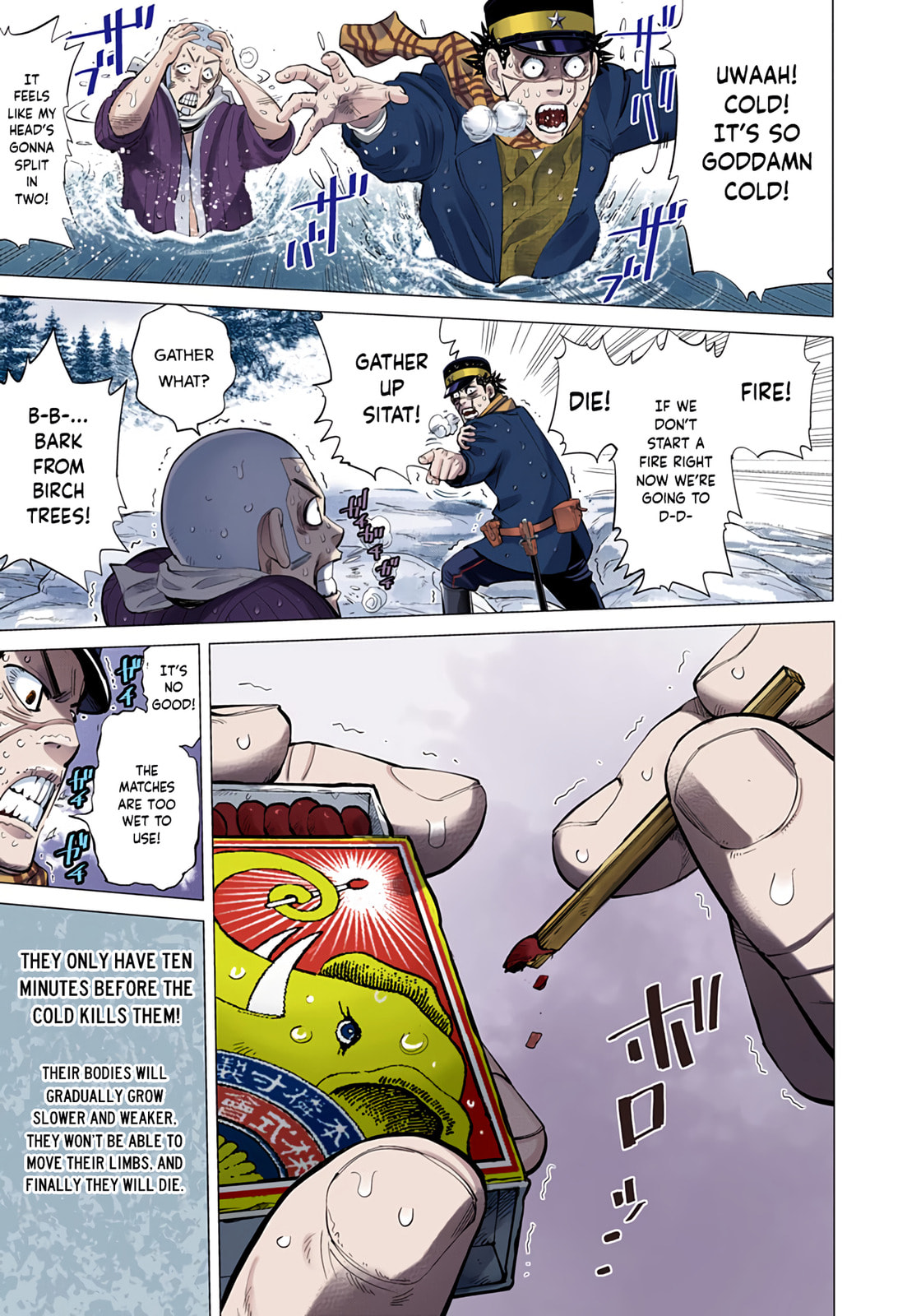 Golden Kamuy (Colored) Chapter 7 page 3 - 