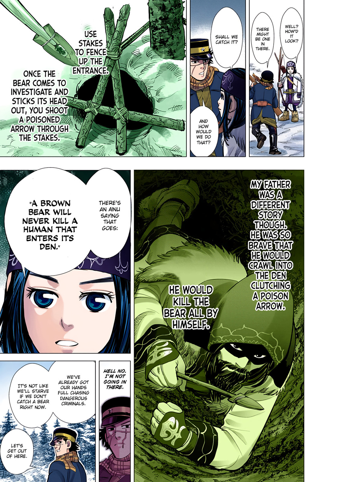 Golden Kamuy (Colored) Chapter 8 page 14 - 