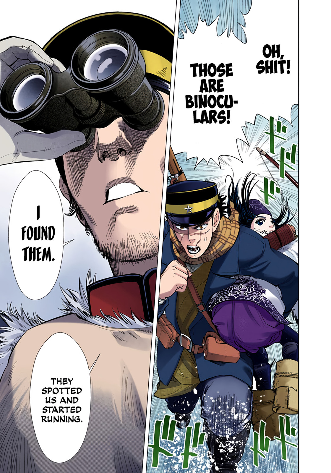 Golden Kamuy (Colored) Chapter 8 page 18 - 