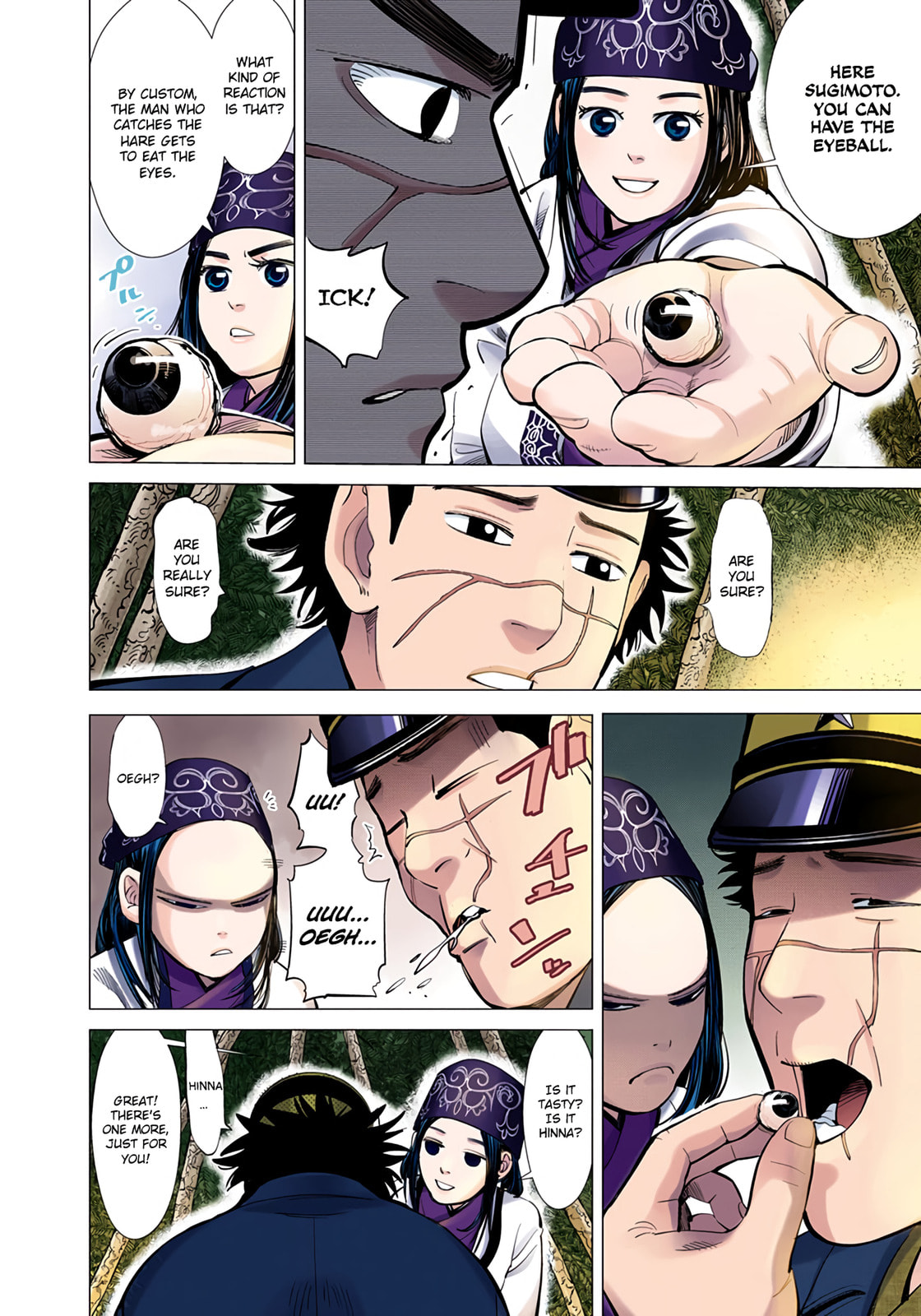 Golden Kamuy (Colored) Chapter 8 page 8 - 