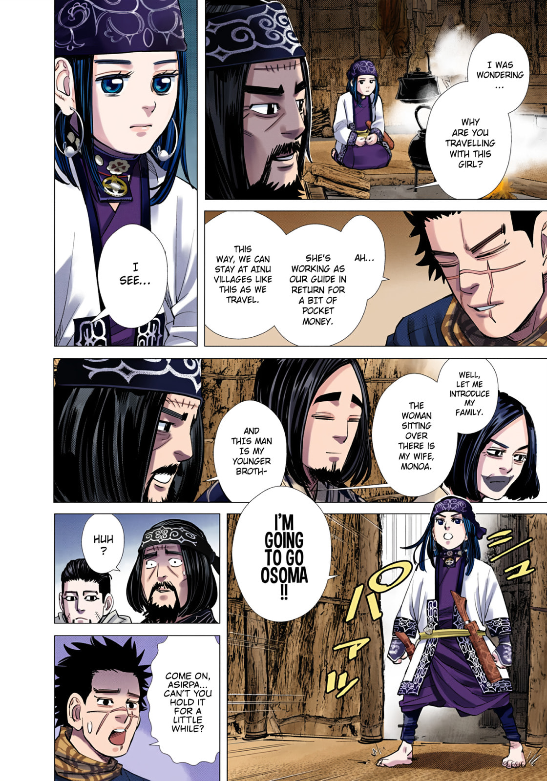 Golden Kamuy (Colored) Chapter 87 page 14 - 