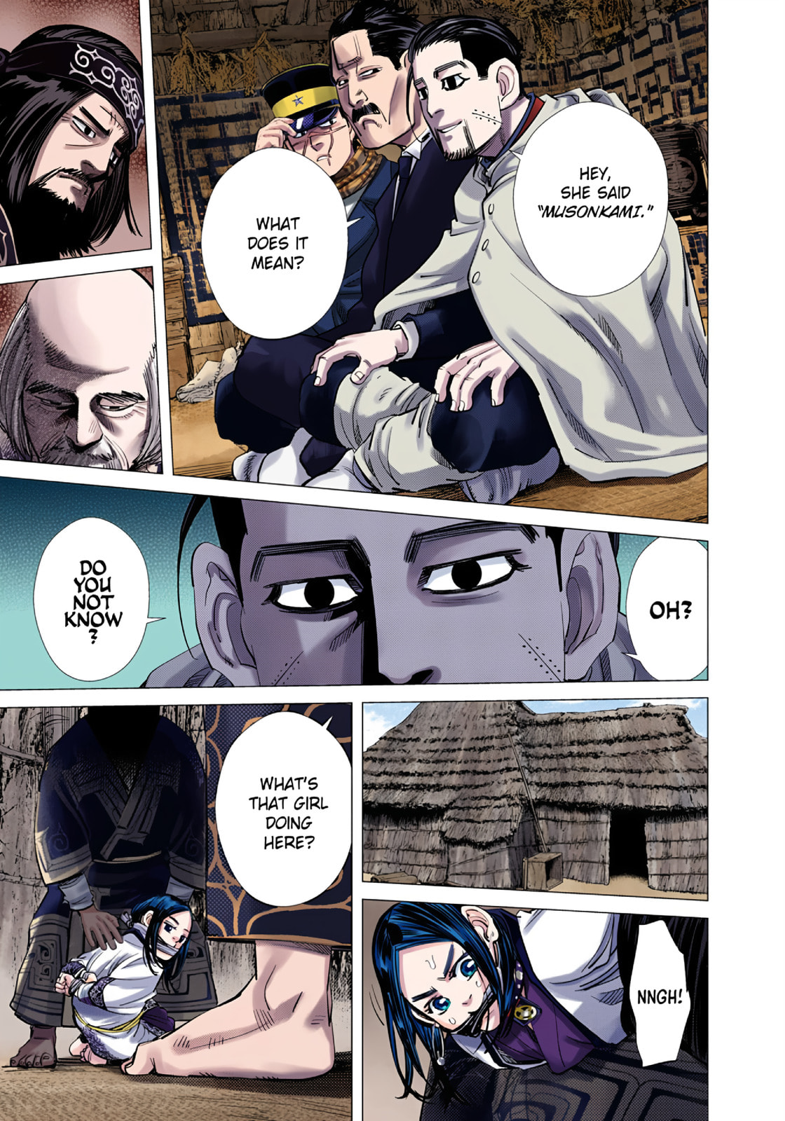 Golden Kamuy (Colored) Chapter 87 page 17 - 
