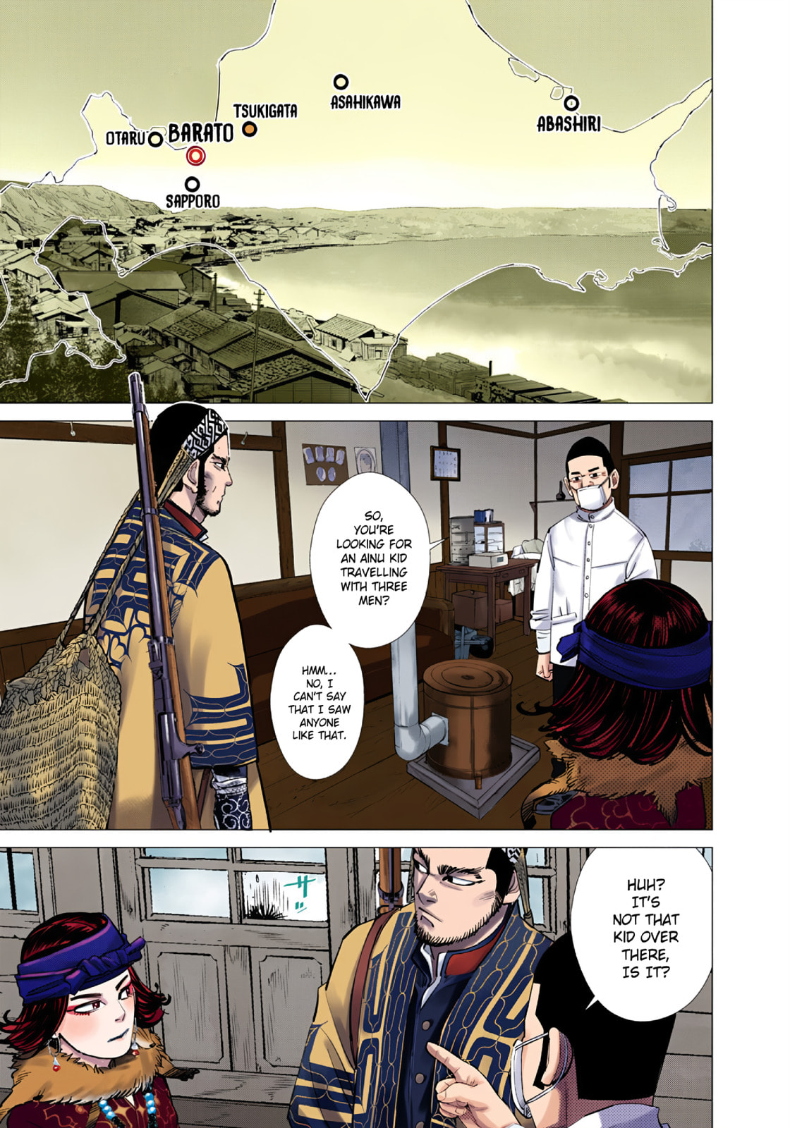Golden Kamuy (Colored) Chapter 87 page 3 - 
