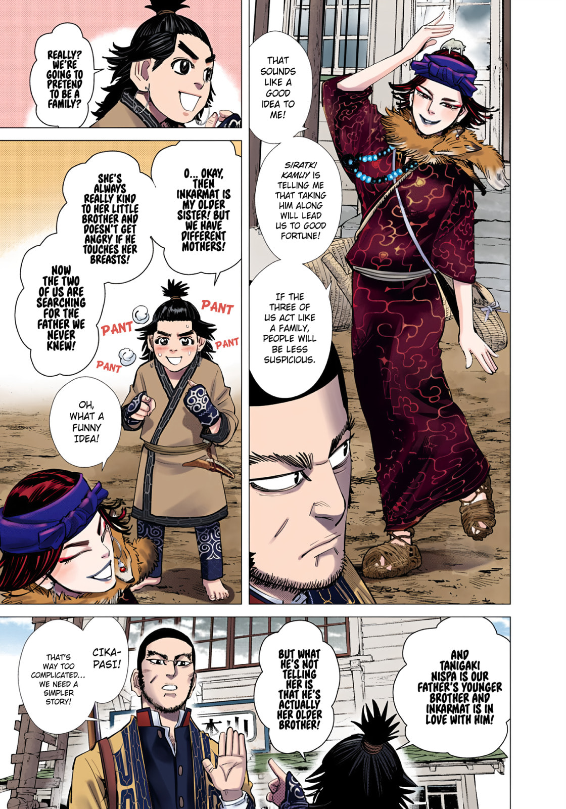 Golden Kamuy (Colored) Chapter 87 page 5 - 