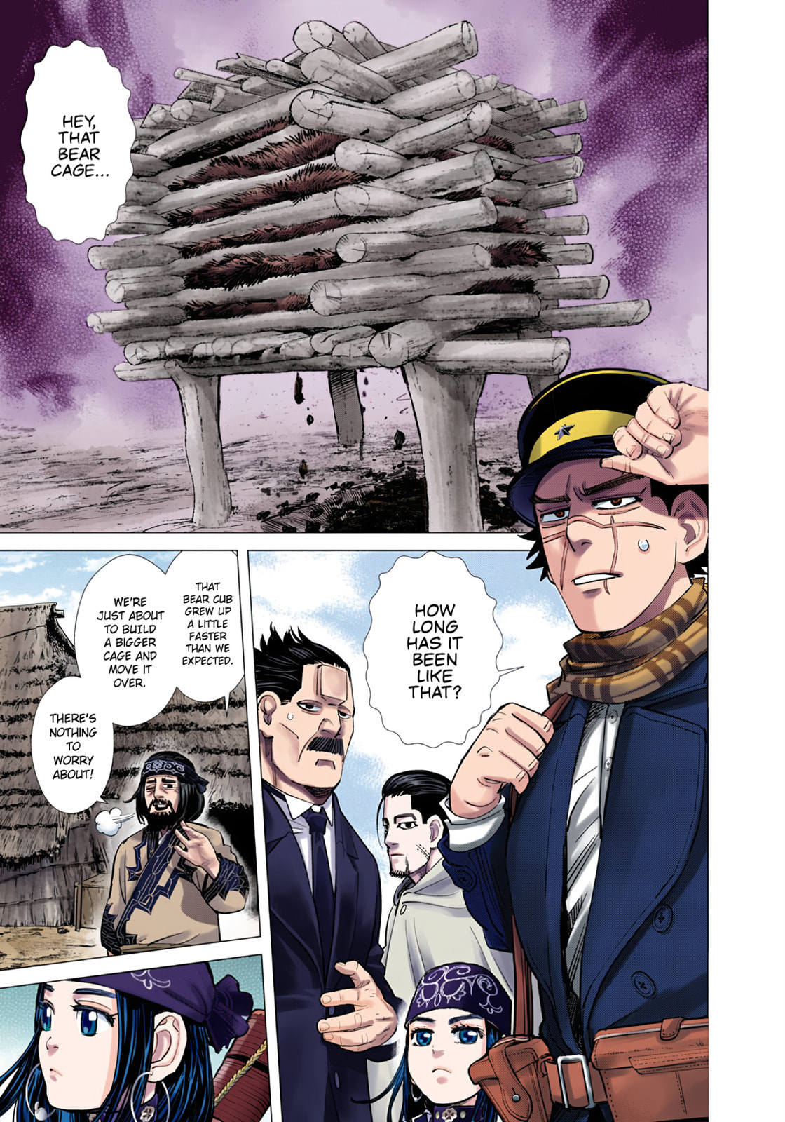 Golden Kamuy (Colored) Chapter 87 page 7 - 