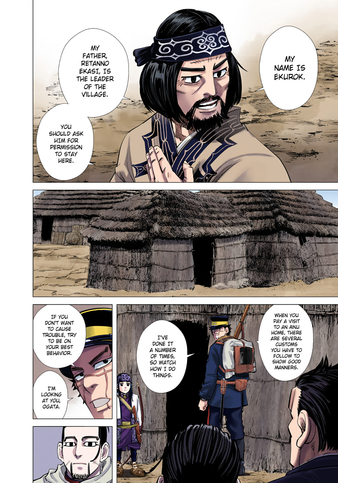 Golden Kamuy (Colored) Chapter 87 page 8 - 