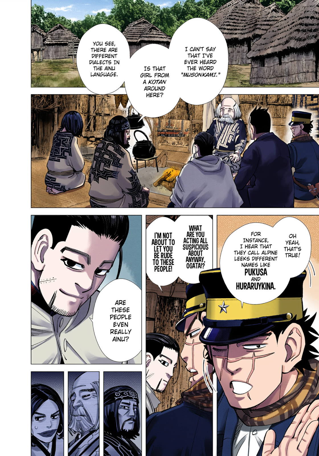 Golden Kamuy (Colored) Chapter 88 page 2 - 