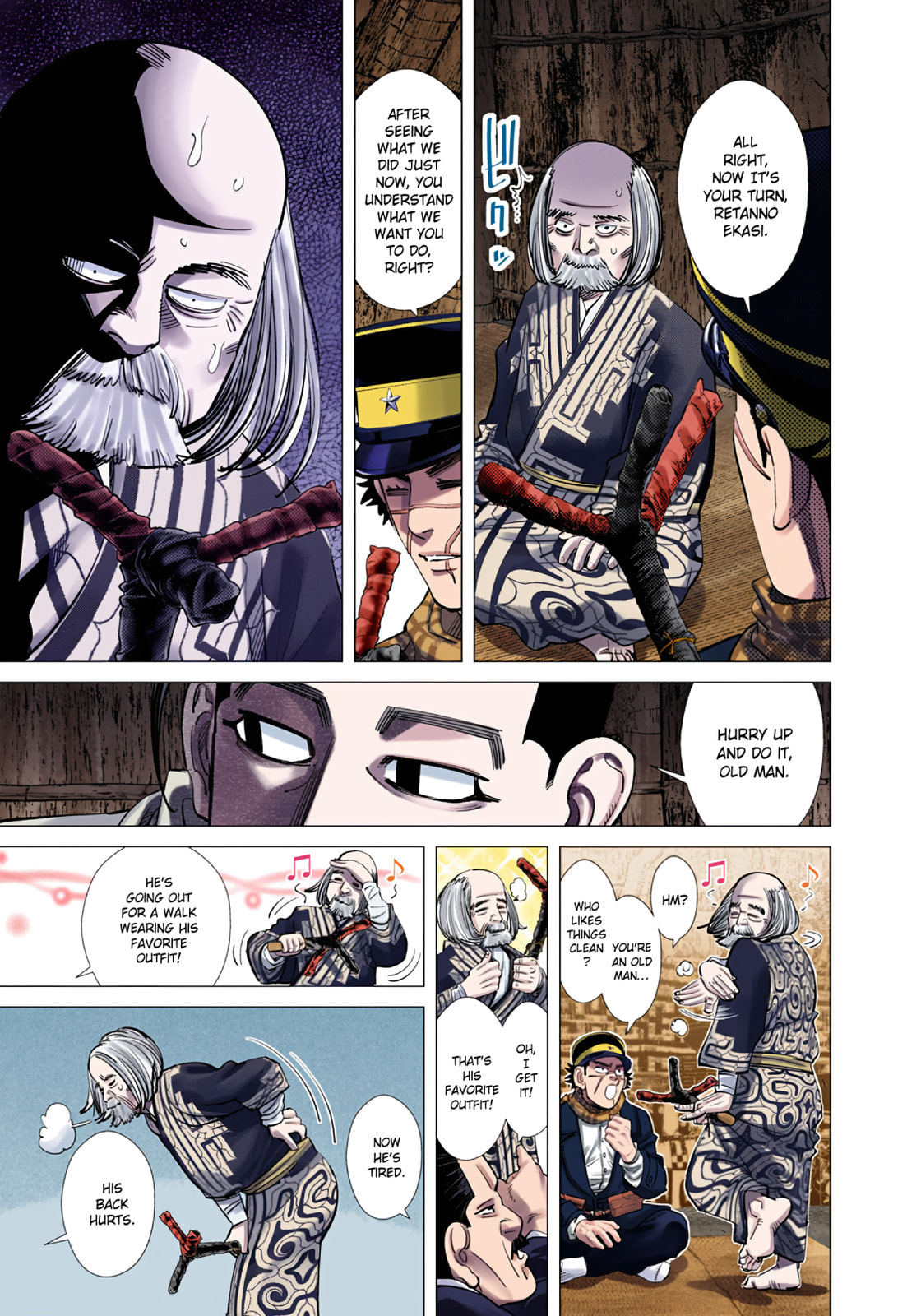 Golden Kamuy (Colored) Chapter 88 page 11 - 