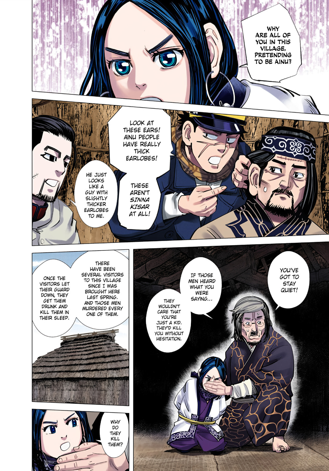 Golden Kamuy (Colored) Chapter 88 page 4 - 