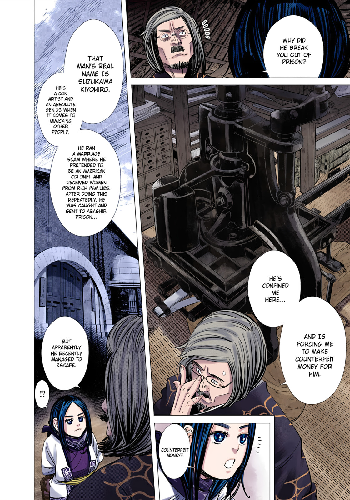 Golden Kamuy (Colored) Chapter 88 page 6 - 