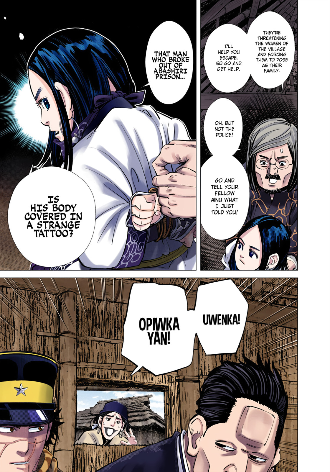 Golden Kamuy (Colored) Chapter 88 page 7 - 