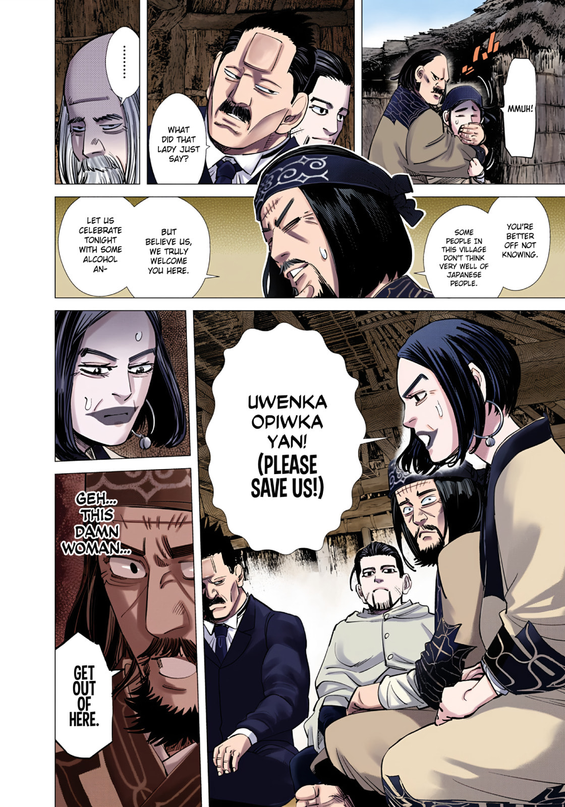 Golden Kamuy (Colored) Chapter 88 page 8 - 