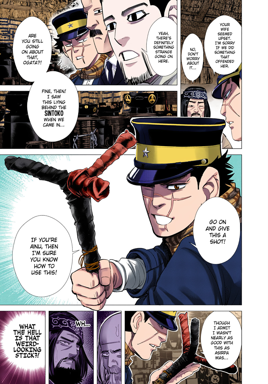 Golden Kamuy (Colored) Chapter 88 page 9 - 