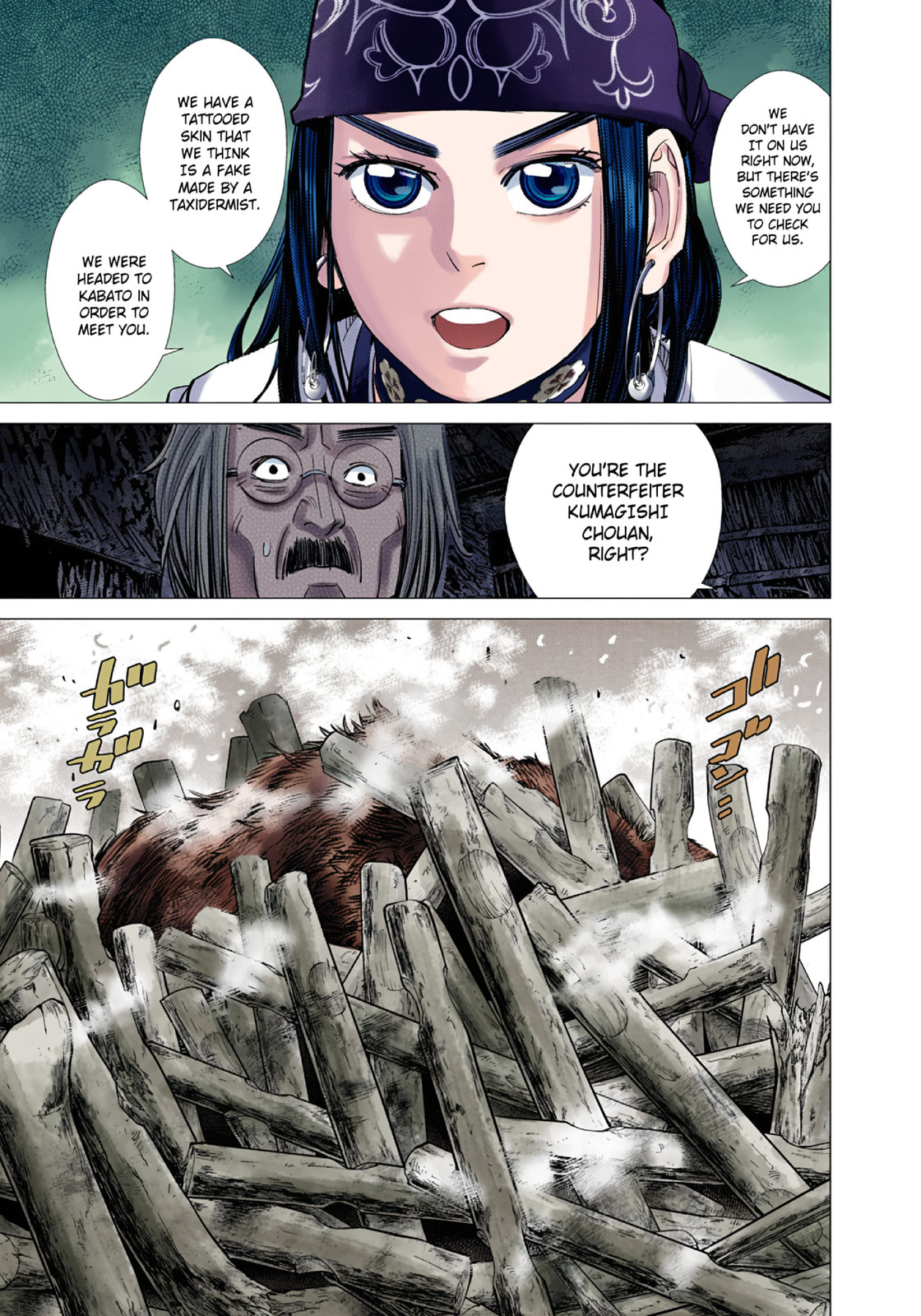 Golden Kamuy (Colored) Chapter 89 page 13 - 