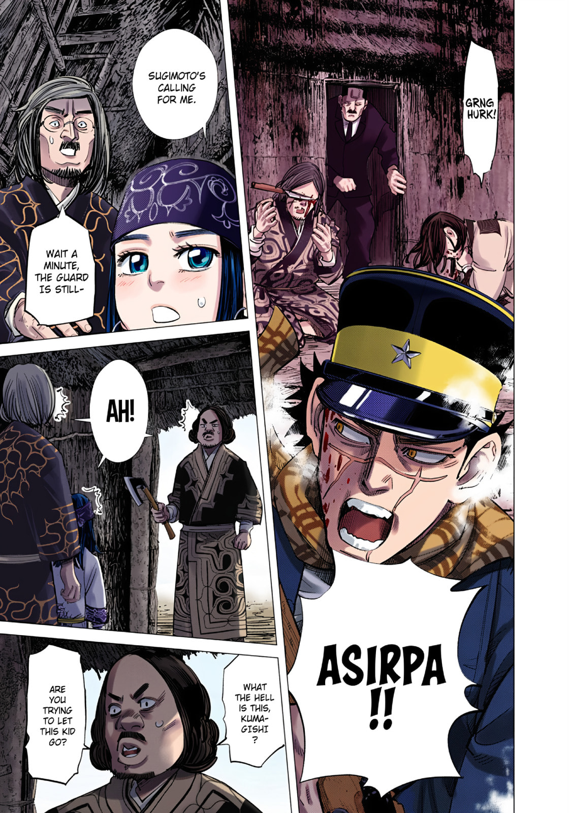 Golden Kamuy (Colored) Chapter 89 page 9 - 