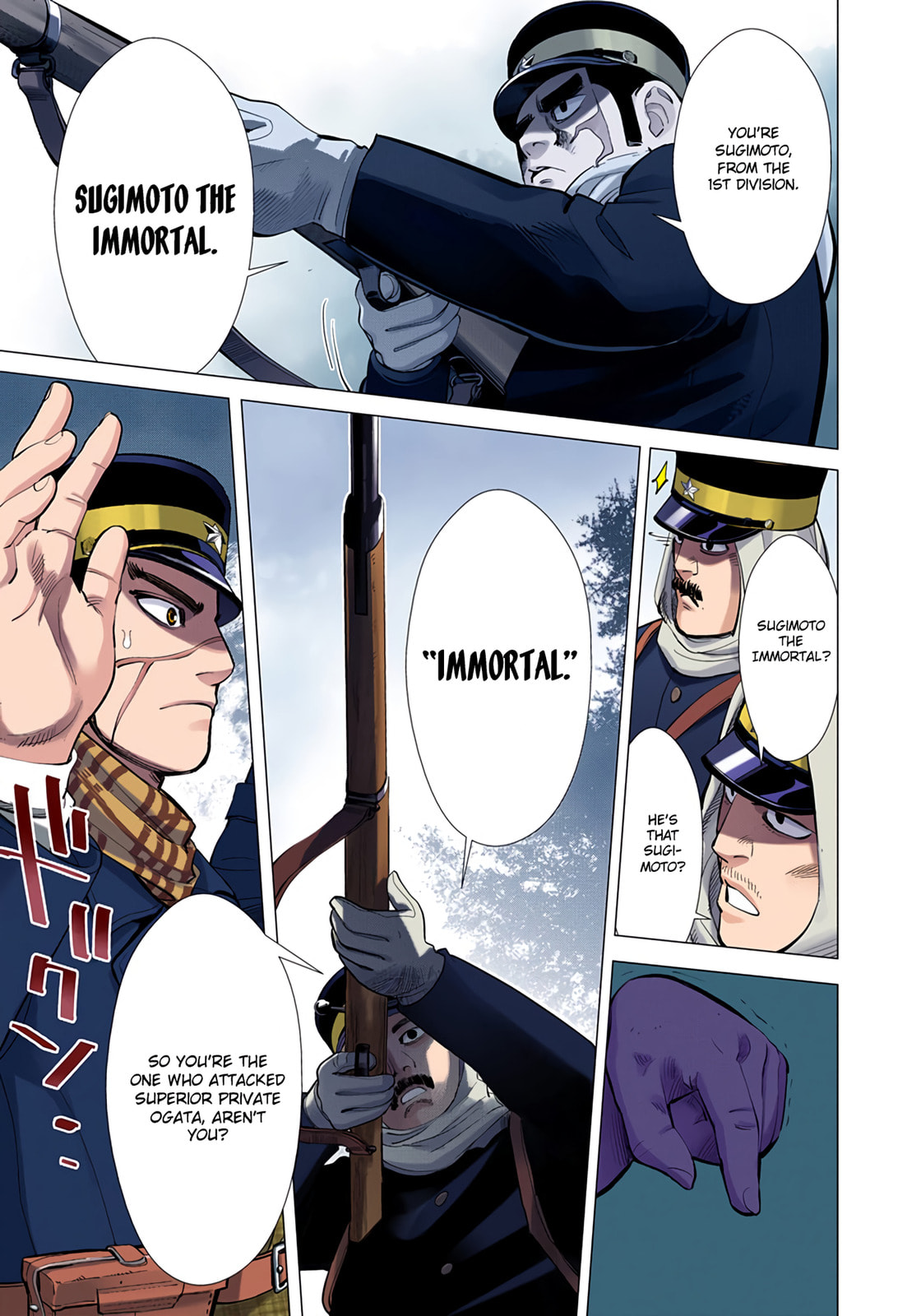 Golden Kamuy (Colored) Chapter 9 page 15 - 