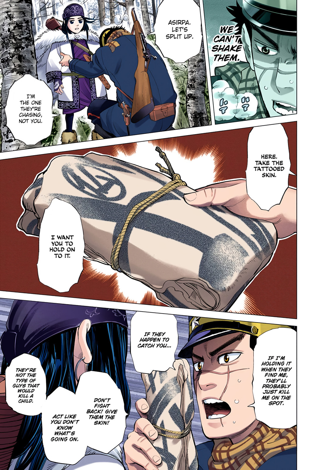 Golden Kamuy (Colored) Chapter 9 page 3 - 