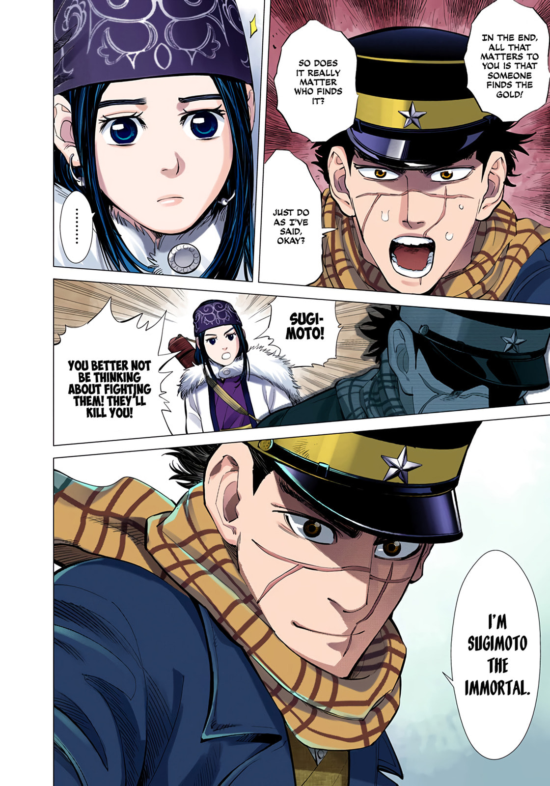 Golden Kamuy (Colored) Chapter 9 page 4 - 