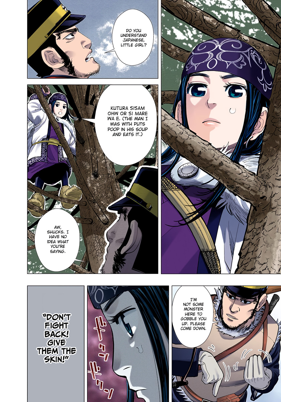 Golden Kamuy (Colored) Chapter 9 page 8 - 
