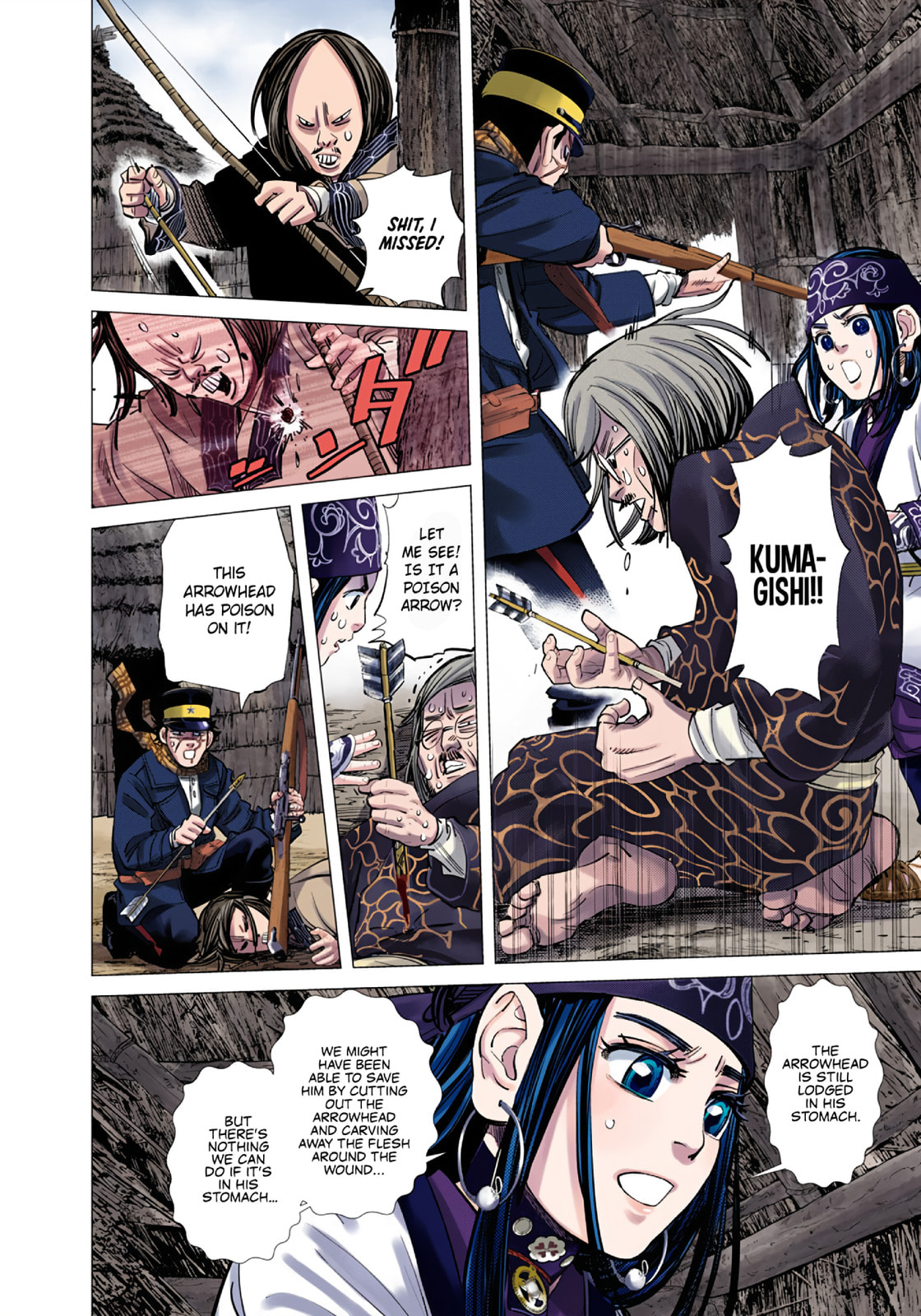 Golden Kamuy (Colored) Chapter 90 page 2 - 