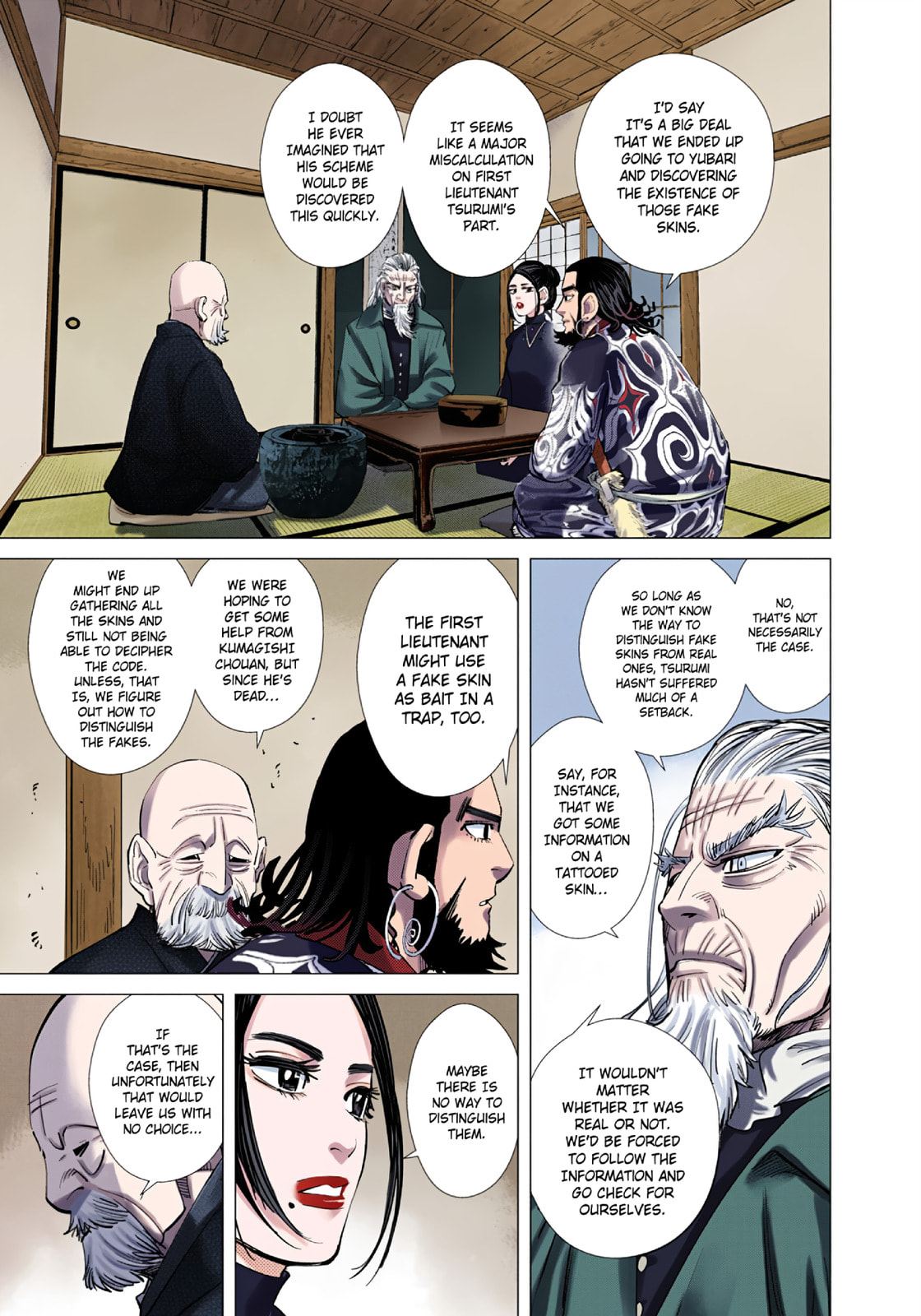 Golden Kamuy (Colored) Chapter 90 page 15 - 