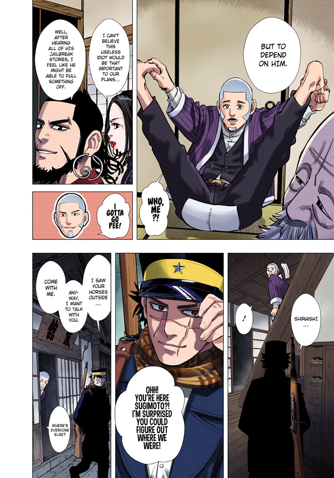 Golden Kamuy (Colored) Chapter 90 page 16 - 
