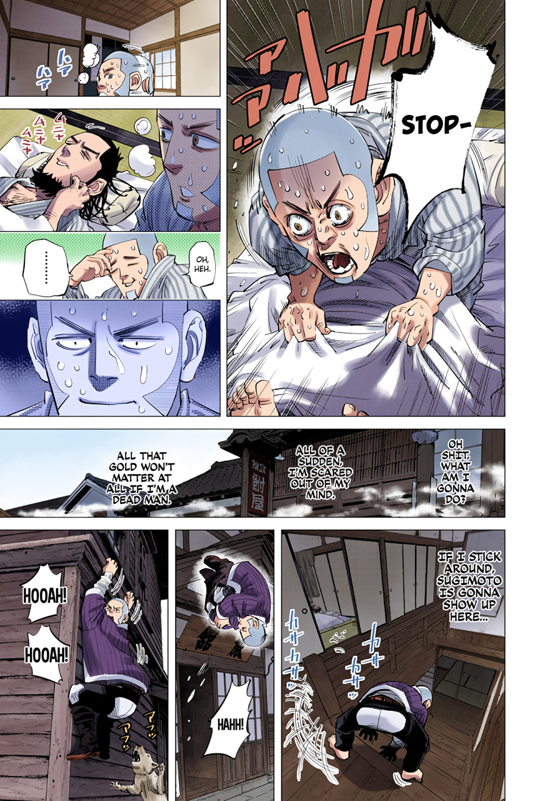 Golden Kamuy (Colored) Chapter 90 page 19 - 