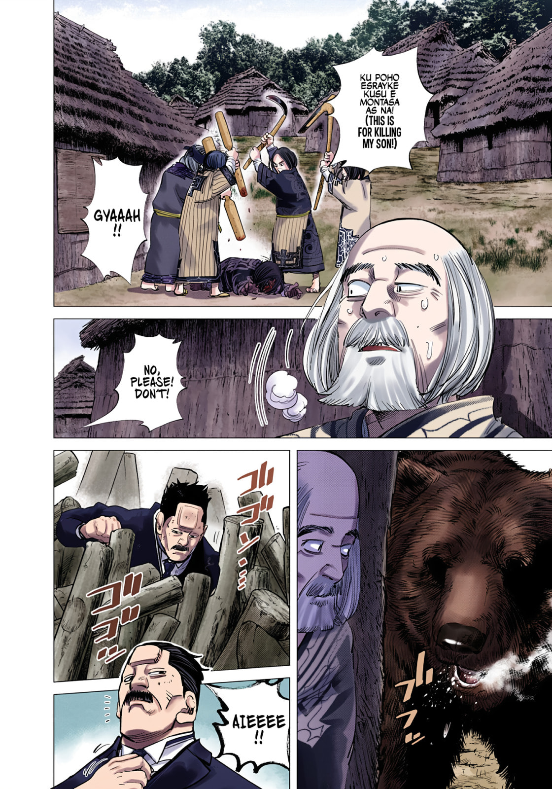 Golden Kamuy (Colored) Chapter 90 page 4 - 