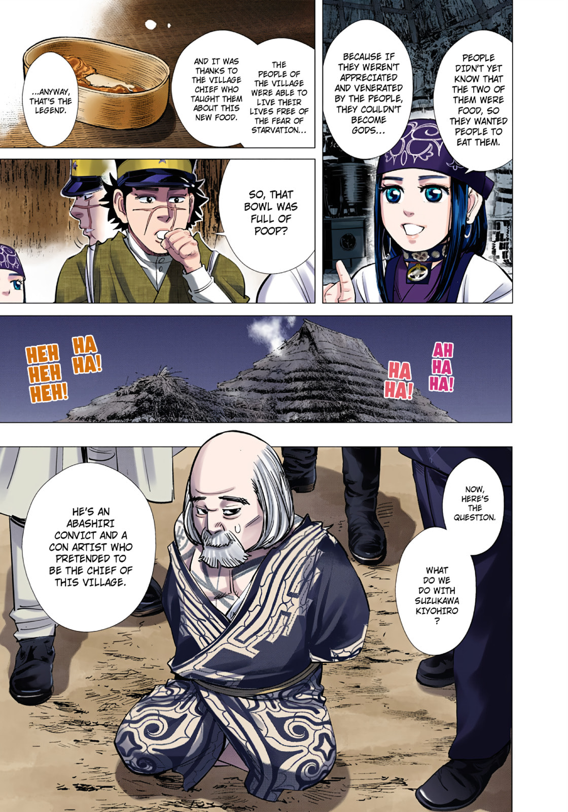 Golden Kamuy (Colored) Chapter 91 page 17 - 