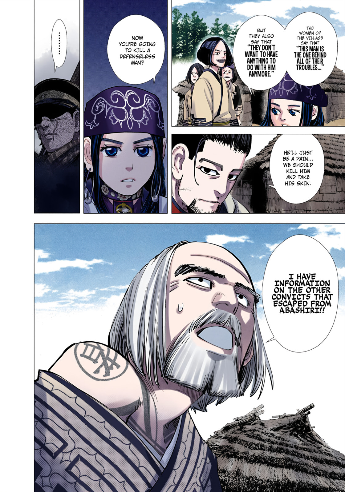 Golden Kamuy (Colored) Chapter 91 page 18 - 