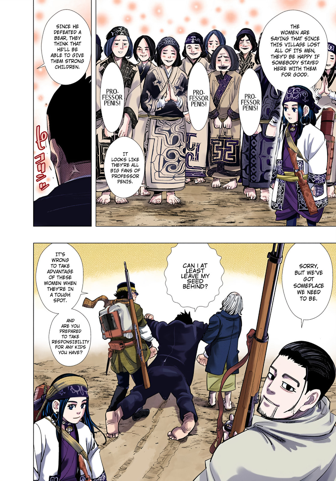 Golden Kamuy (Colored) Chapter 91 page 20 - 