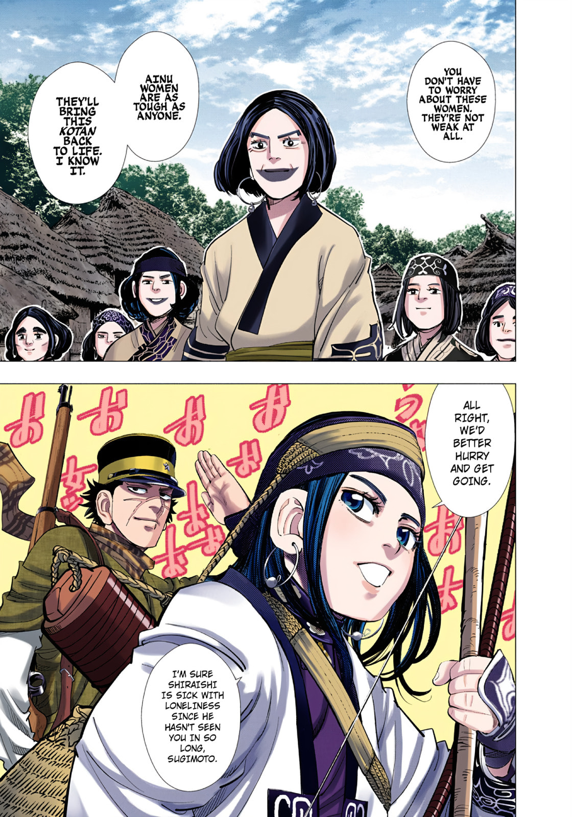 Golden Kamuy (Colored) Chapter 91 page 21 - 