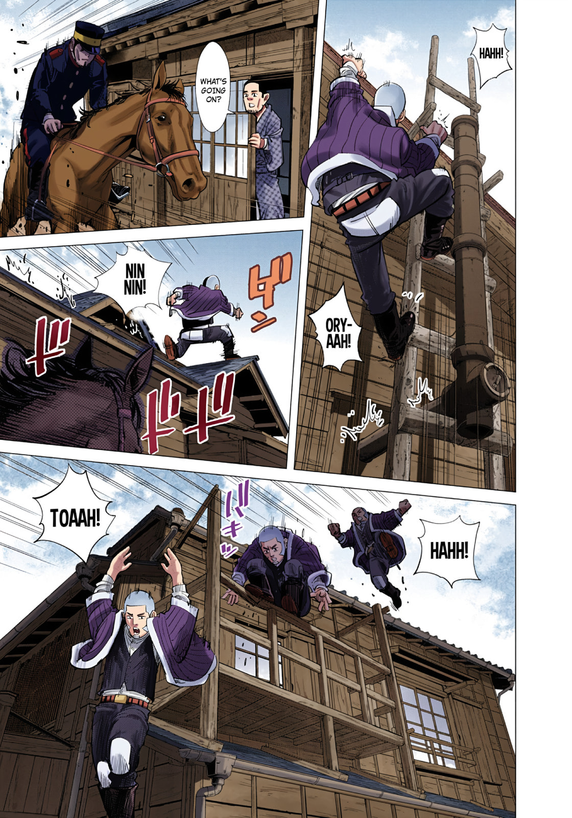 Golden Kamuy (Colored) Chapter 91 page 23 - 