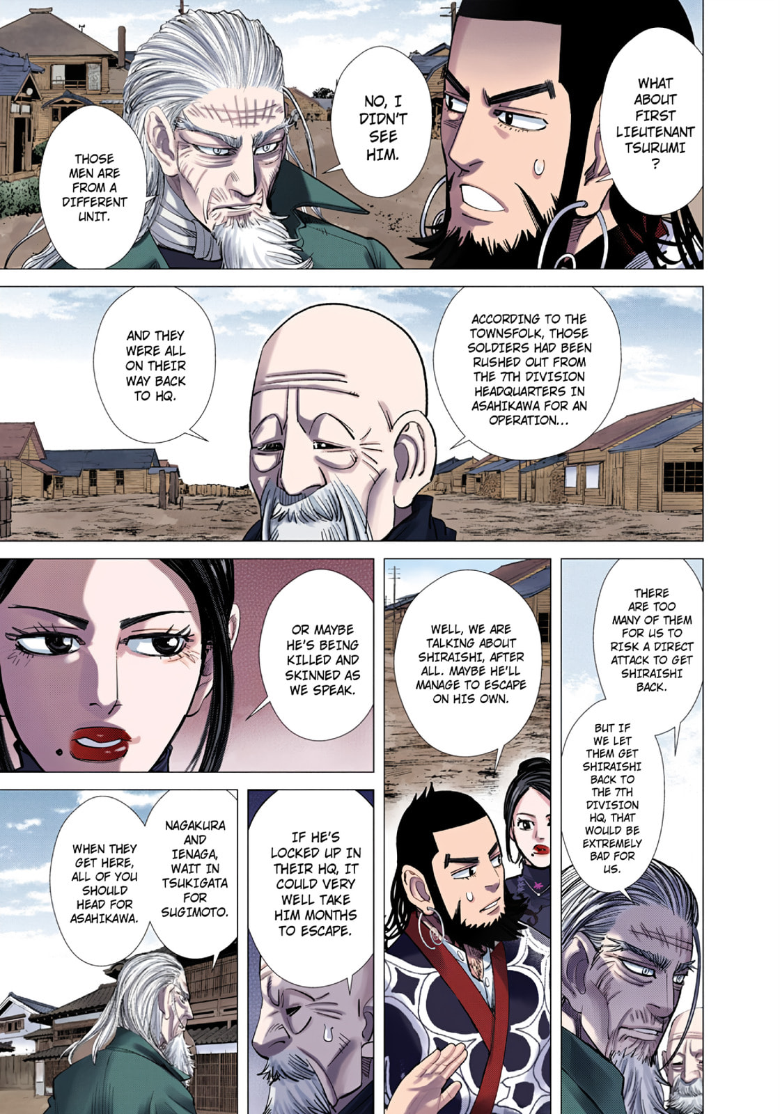 Golden Kamuy (Colored) Chapter 91 page 25 - 