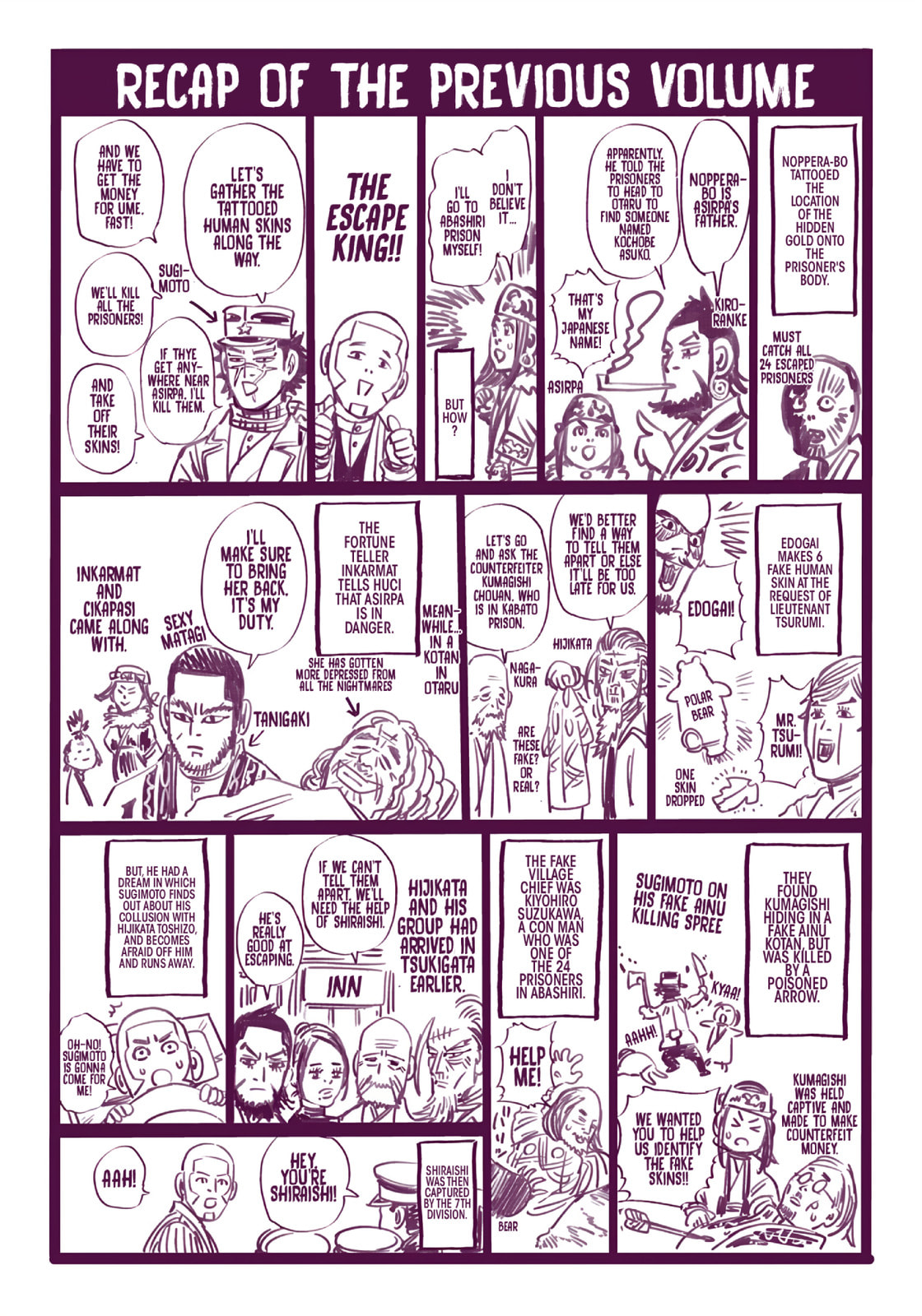 Golden Kamuy (Colored) Chapter 91 page 4 - 