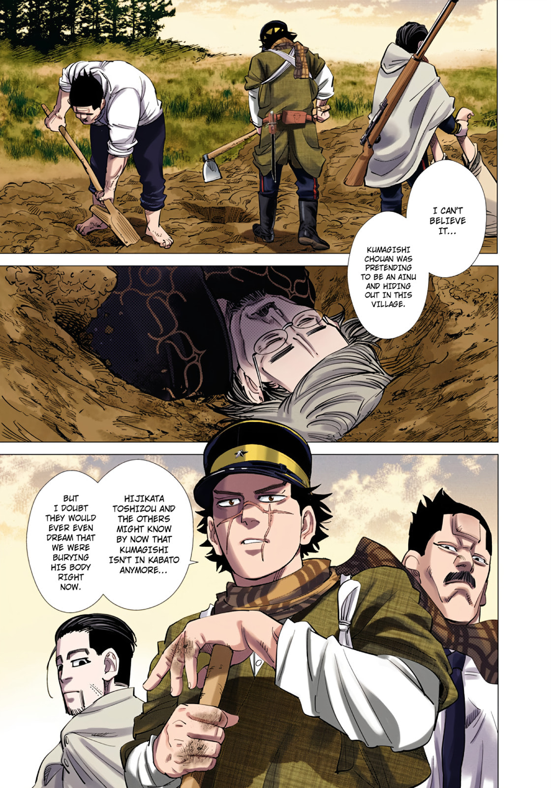Golden Kamuy (Colored) Chapter 91 page 7 - 