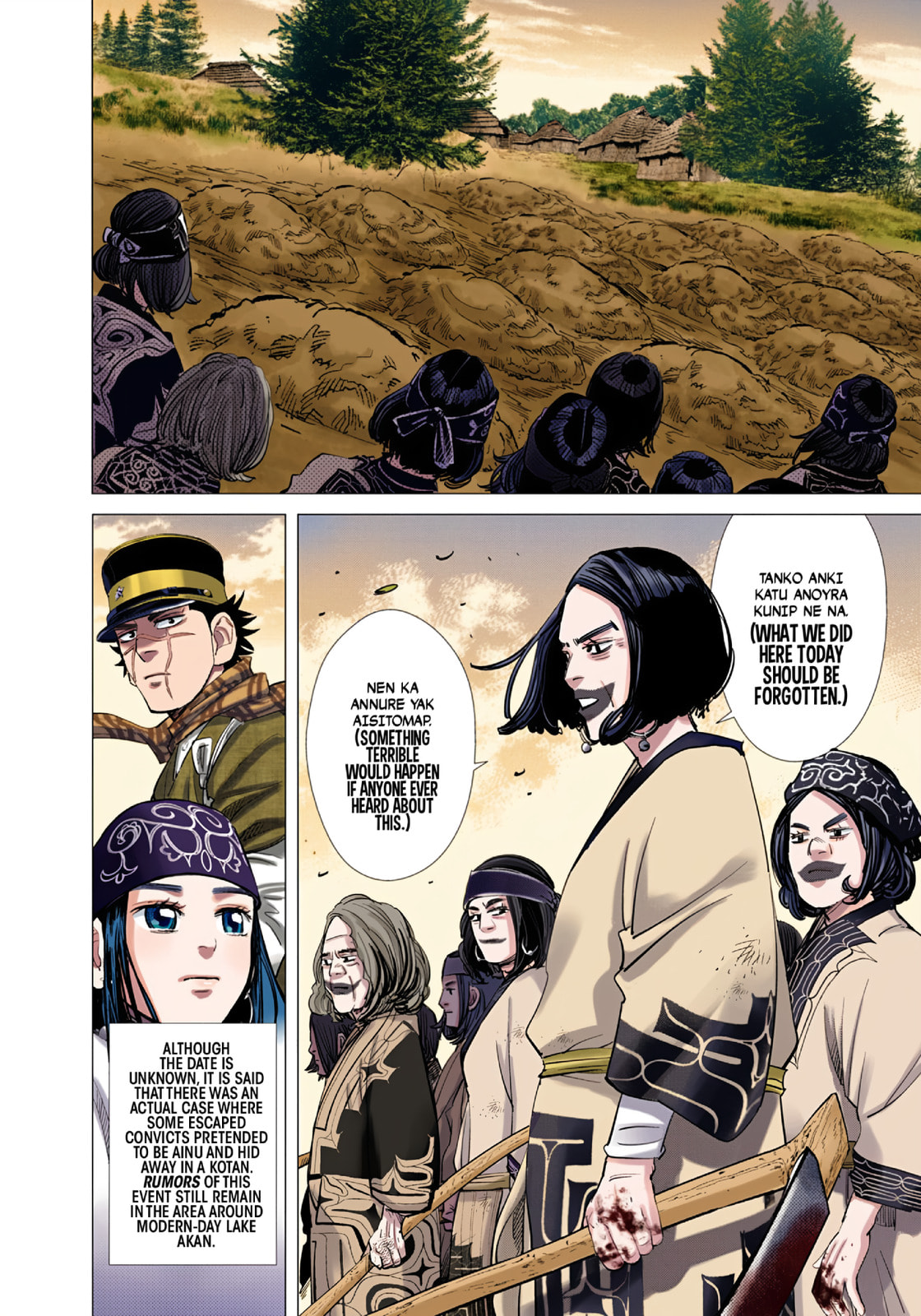 Golden Kamuy (Colored) Chapter 91 page 8 - 