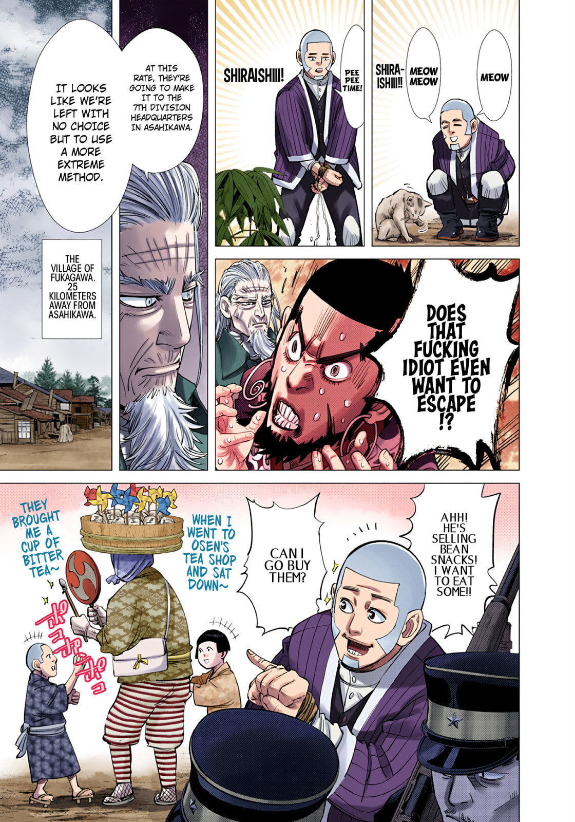 Golden Kamuy (Colored) Chapter 92 page 11 - 