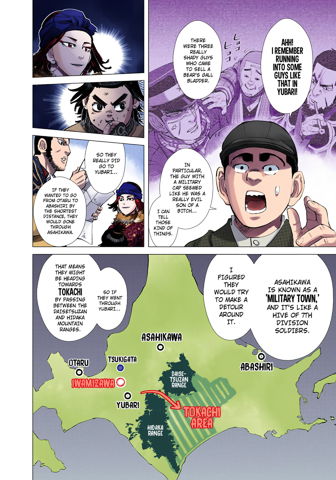 Golden Kamuy (Colored) Chapter 92 page 4 - 