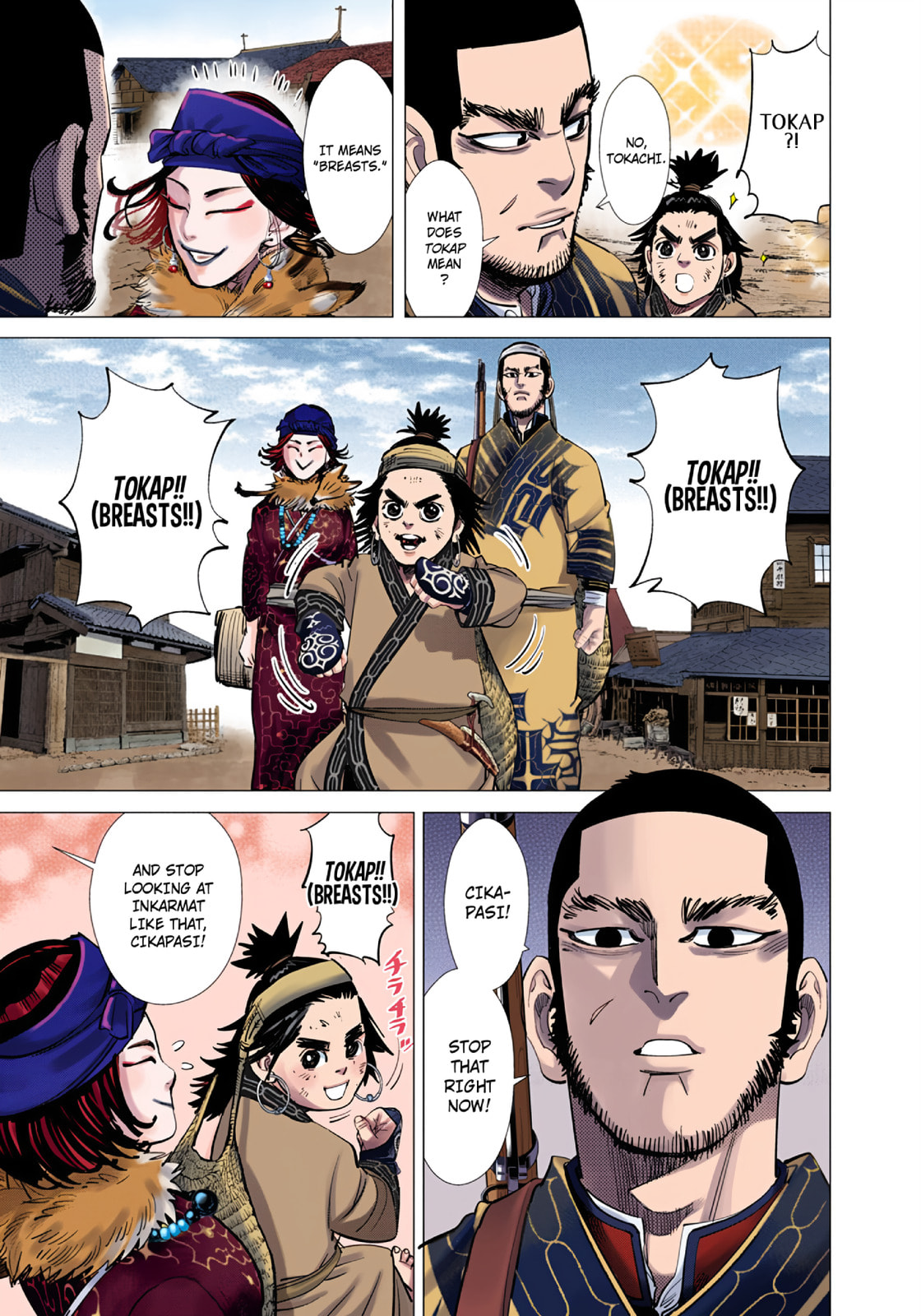 Golden Kamuy (Colored) Chapter 92 page 5 - 