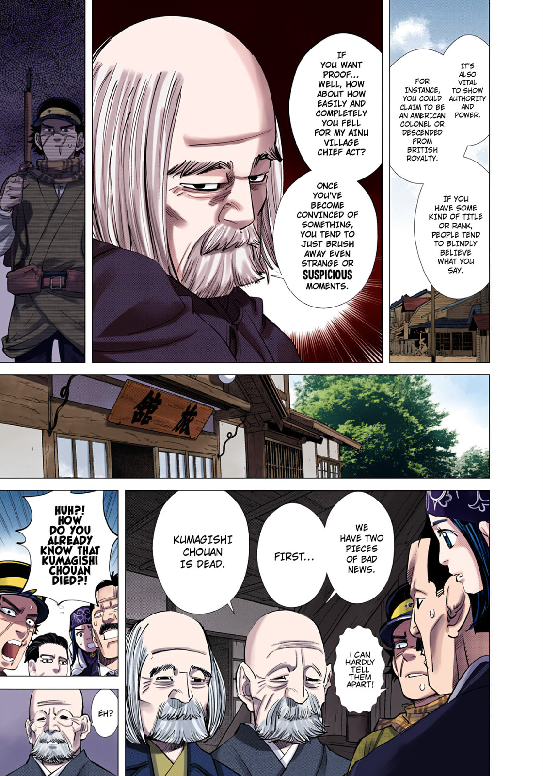 Golden Kamuy (Colored) Chapter 92 page 7 - 