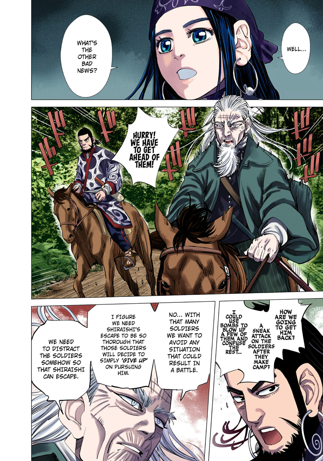 Golden Kamuy (Colored) Chapter 92 page 8 - 