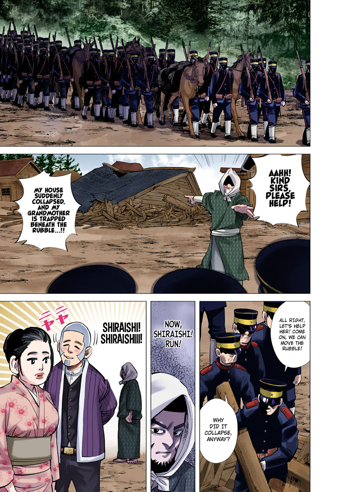 Golden Kamuy (Colored) Chapter 92 page 9 - 